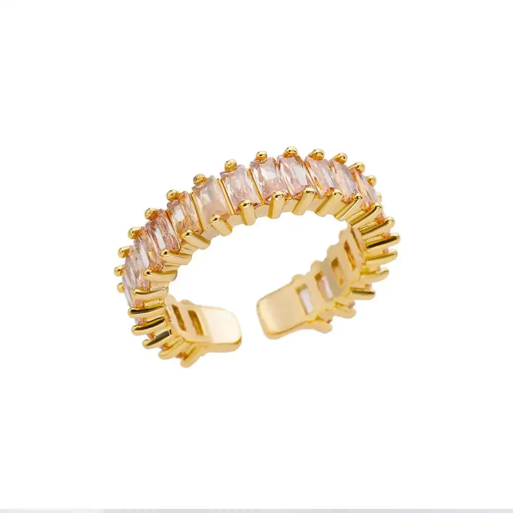 316L Stainless Steel Rings for Women Gold Color Never Fade Luxury Classic Rings Wedding Couple Rings Jewelry Free Shipping