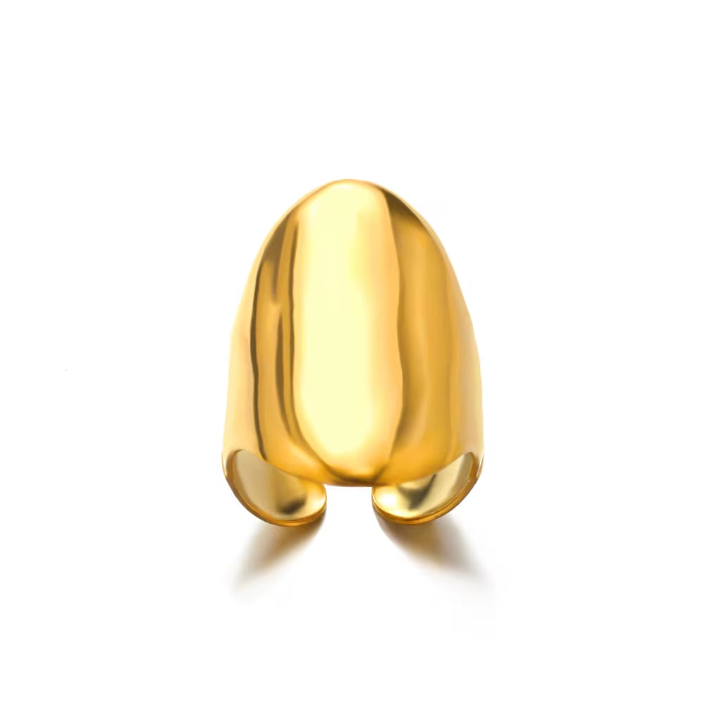 316L Stainless Steel Rings for Women Gold Color Never Fade Luxury Classic Rings Wedding Couple Rings Jewelry Free Shipping